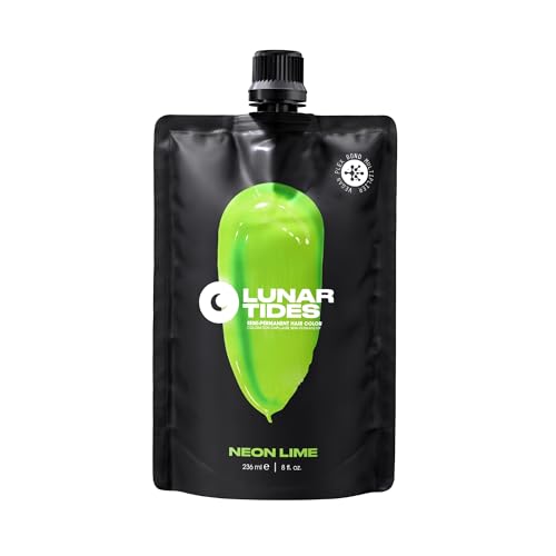 Lunar Tides Semi-Permanent Hair Color (43 colors) (Neon Lime, 8 fl. oz.)