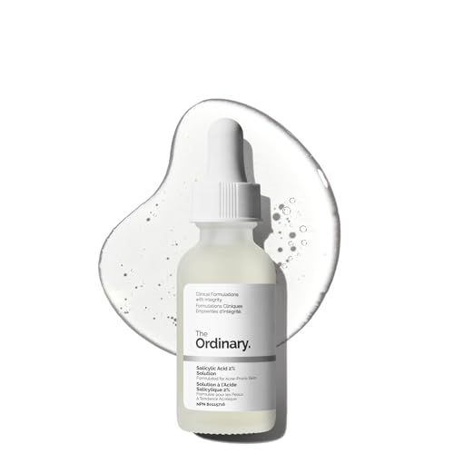 The Ordinary Salicylic Acid 2% Solution, Acne-Fighting Serum for Blemish-Prone Skin, 1 Fl Oz Beauty and Personal Care The Ordinary Default Title