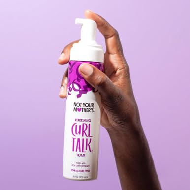 Not Your Mother's Curl Talk Refreshing Curl Foam-8 oz 236 ml (Pack of 1)