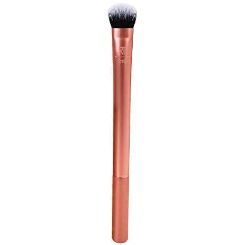 Real Techniques Expert Concealer Brush, Conceal Under Eyes & Cover Blemishes, Makeup Brush For Blending Liquid & Cream Concealer, Brighten Dark Beauty and Personal Care Real Techniques Default Title