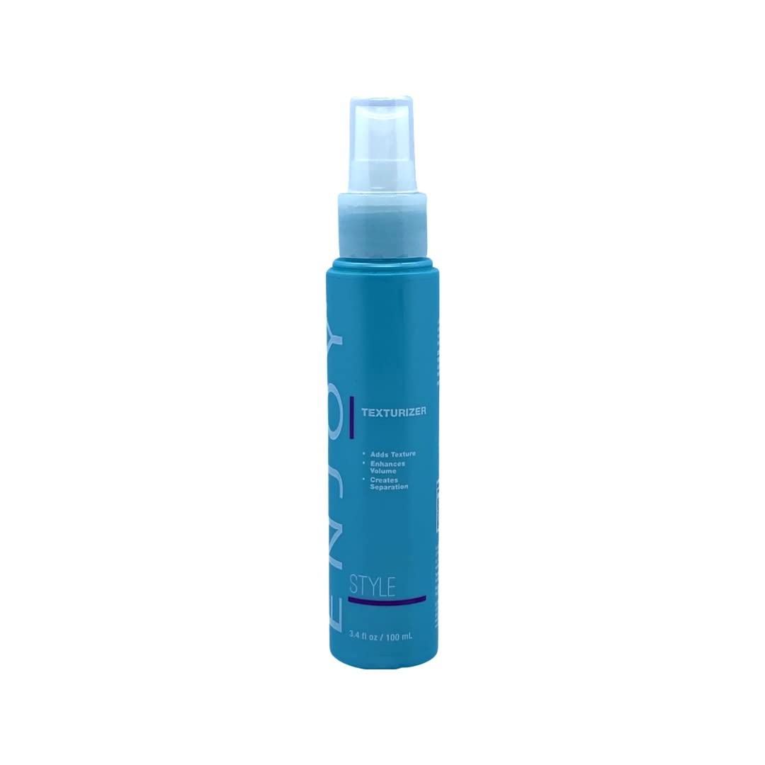 Enjoy Texturizer, Wax-Based Styling Cream for Beachy Waves and Flexible Definition, Multi-Dimensional Volume and Separation for All Hair Types, 3.4 Oz