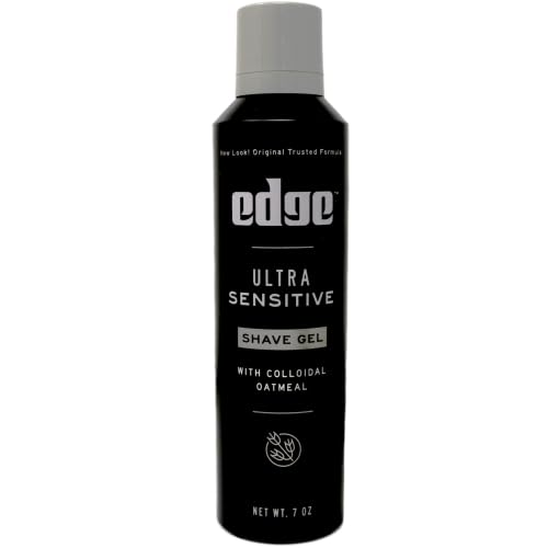 Edge Shave Gel, Fragrance Free, Ultra Sensitive 7 oz (Pack of 8)