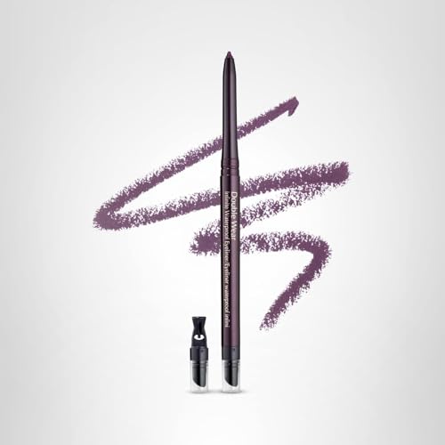 Estée Lauder Double Wear Long-Lasting Infinite Waterproof Eyeliner Pencil | Includes Built-In Sharpener, 06 Deep Plum