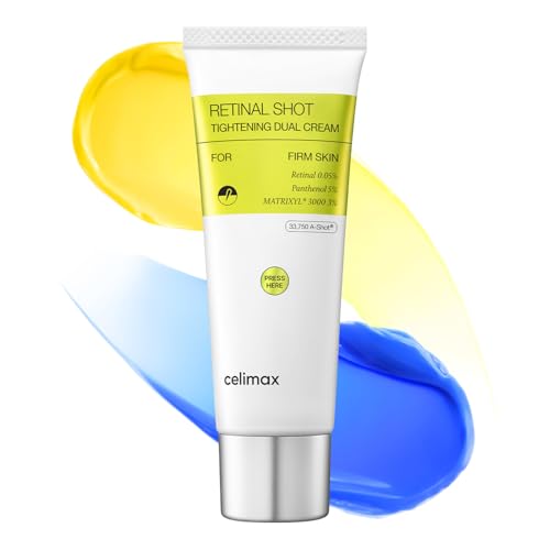 celimax The Vita-A Retinal Shot Tightening Dual Cream | 0.05% Retinal, 3% Matryxyl, 5% Panthenol, High-Strength Retinoid for Anti-Aging, Relief Cream Beauty and Personal Care celimax Default Title