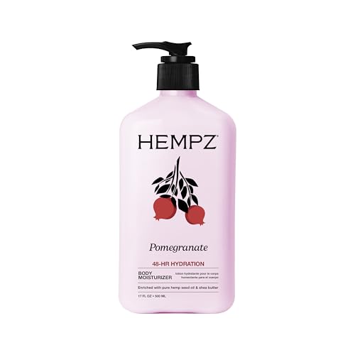 HEMPZ Pomegranate Body Lotion - Bright Citrus - Daily Moisturizing Cream - 17oz
