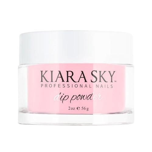 Kiara Sky Professional Nails Dip Powder Essential - Dark Pink 2oz - Perfect for French Manicures Beauty & Personal Care KIARA SKY