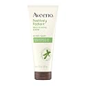 Aveeno Positively Radiant Skin Brightening Daily Facial Scrub with Moisture-Rich Soy Extract, Gently Exfoliates & Cleanses for Soft, Smooth, More