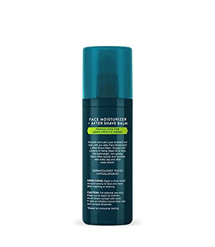 Jason Men's Calming Lotion and Aftershave Balm, 4 oz