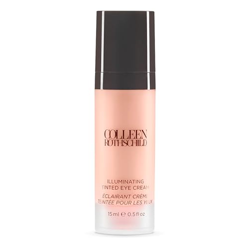 COLLEEN ROTHSCHILD Illuminating Tinted Eye Cream | Instant Brightening Effect | Nourishes & Targets Dark Circles | With Hyaluronic Acid, Caffeine