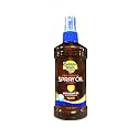 Banana Boat Deep Tanning Spray Oil with Coconut Oil, Sunscreen Spray SPF 4, Skin Nourishing Formula, Water Resistant 80 Minutes, 8 fl oz