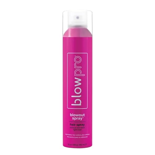 blowpro Blow Out Serious Non-Stick Hairspray, Lasting Moveable Hold, Dries Instantly, Prevents Frizz and Flyaways, Silky Protein adds gloss