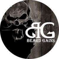 Beard Gains Organic Beard Tamer Tinted Wax: shape, style & groom facial hair with natural hold. Easy wash-out, all-day control. For all beard types