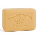 Pre de Provence Artisanal Soap Bar, Enriched with Organic Shea Butter, Natural French Skincare, Quad Milled for Rich Smooth Lather, 8.8 Ounce