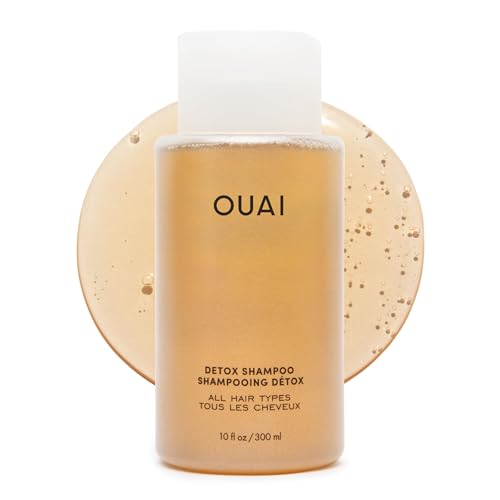 OUAI Detox Shampoo - Clarifying Shampoo for Build Up, Dirt, Oil, Product and Hard Water - Apple Cider Vinegar & Keratin for Clean, Refreshed Hair Beauty and Personal Care OUAI Default Title