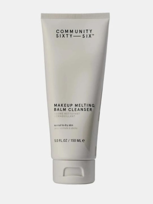COMMUNITY SIXTY-SIX Skincare Line (5.0 FL OZ, Makeup Melting Balm Cleanser) Cruelty and Fragrance Free, Vegan