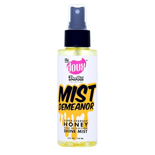 The Doux - MIST DEMEANOR Honey Shine Mist - Hair Mist for Shine - Resists Humidity and Provides Heat Protection - Finishing Spray Hair Product