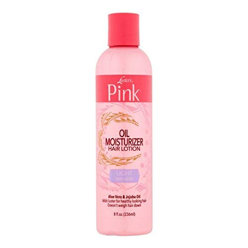 Luster's Pink Oil Moisturizer Hair Lotion Aloe Vera & Jojoba Oil 8 oz ( Pack of 7)