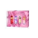 Perry Ellis 360° Women's Mini Gift Set - 360° Women, 360° Coral, 360° Purple, 360° Red (4-pack of .25 fl oz EDP mini travel sprays) - fresh, fruity,