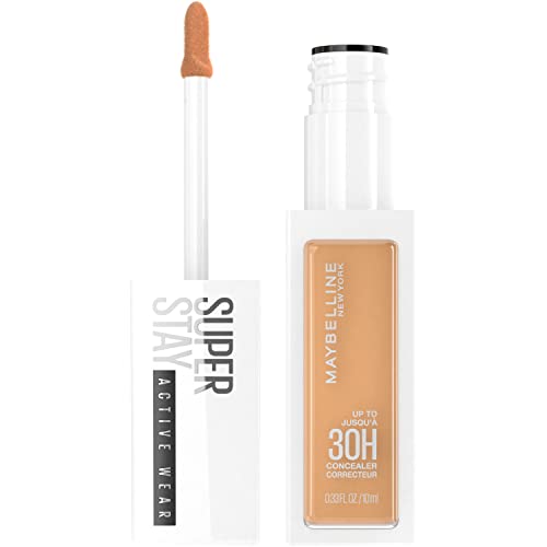 Maybelline Super Stay Liquid Concealer Makeup, Full Coverage Concealer, Up to 30 Hour Wear, Transfer Resistant, Natural Matte Finish, Oil-free