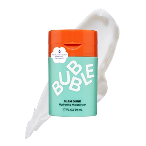 Bubble Skincare Slam Dunk Hydrating Face Moisturizer - Travel Size Lightweight Face Lotion with Vitamin E + Aloe Vera - Daily Facial Moisturizer Beauty and Personal Care Bubble Skincare Default Title
