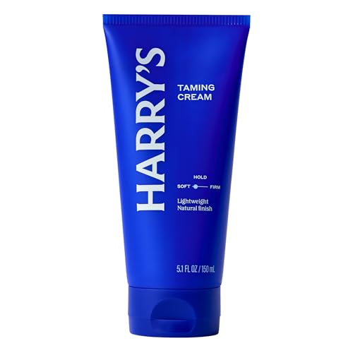 Harry's Taming Hair Cream for Men with Soft Hold and Natural Finish - 5.1 fl oz - PACKAGING MAY VARY