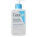 CeraVe Renewing Salicylic Acid Cleanser, Formulated With Hyaluronic Acid, Niacinamide, & Ceramides, Gentle BHA Exfoliating Face Wash Smooths & Softens