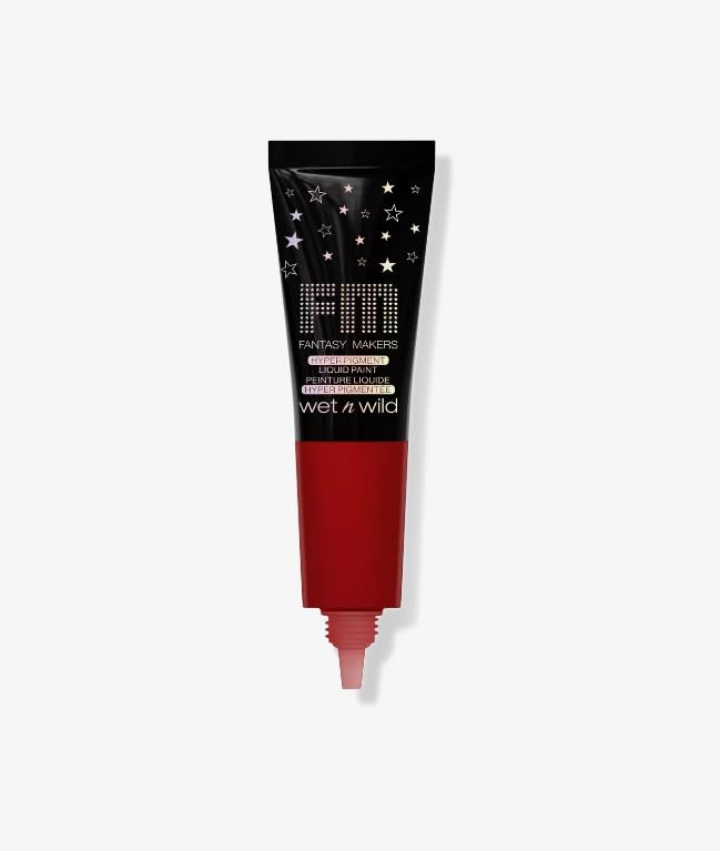 Wet N Wild Fantasy Makers Hyper Pigment Liquid Paint for Faces (Bloody Carnival - Red)
