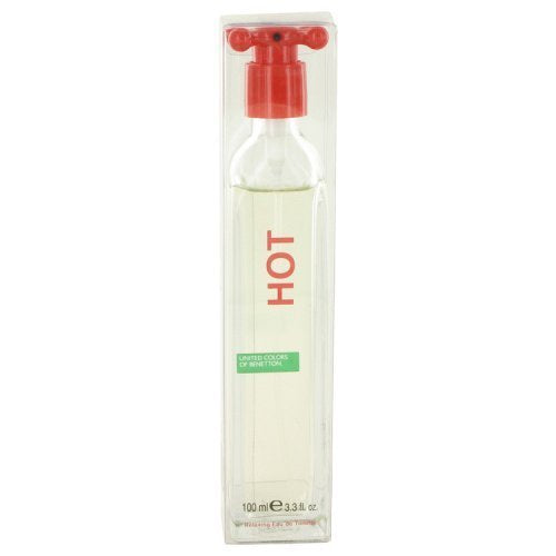 Hot by United Colors of Benetton for Women 3.3 oz Eau de Toilette Spray