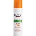 Eucerin Sun Clear Skin Face Sunscreen Lotion SPF 50 for Acne Prone and Oily Skin, Lightweight Sunscreen with Oil-Absorbing Minerals, Won't Cause