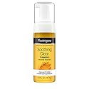 Neutrogena Soothing Clear Calming Mousse Facial Cleanser with Soothing & Calming Turmeric, Gentle Face Wash for Acne-Prone Skin, Paraben-Free