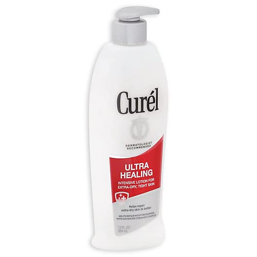 Curel Ultra Healing Lotion For Extra Dry Skin 13 oz ( Pack of 3)