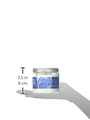 White Egret Pharmaceutical Grade Bath Epsom Salt, 16 Ounce