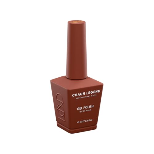 Chaun Legend Gel Nail Polish | Meltdown LG5203 (bold warm red) | Soak Off UV LED Cure Gel Polish High Gloss 15ml Beauty & Personal Care Chaun Legend Professional Nails