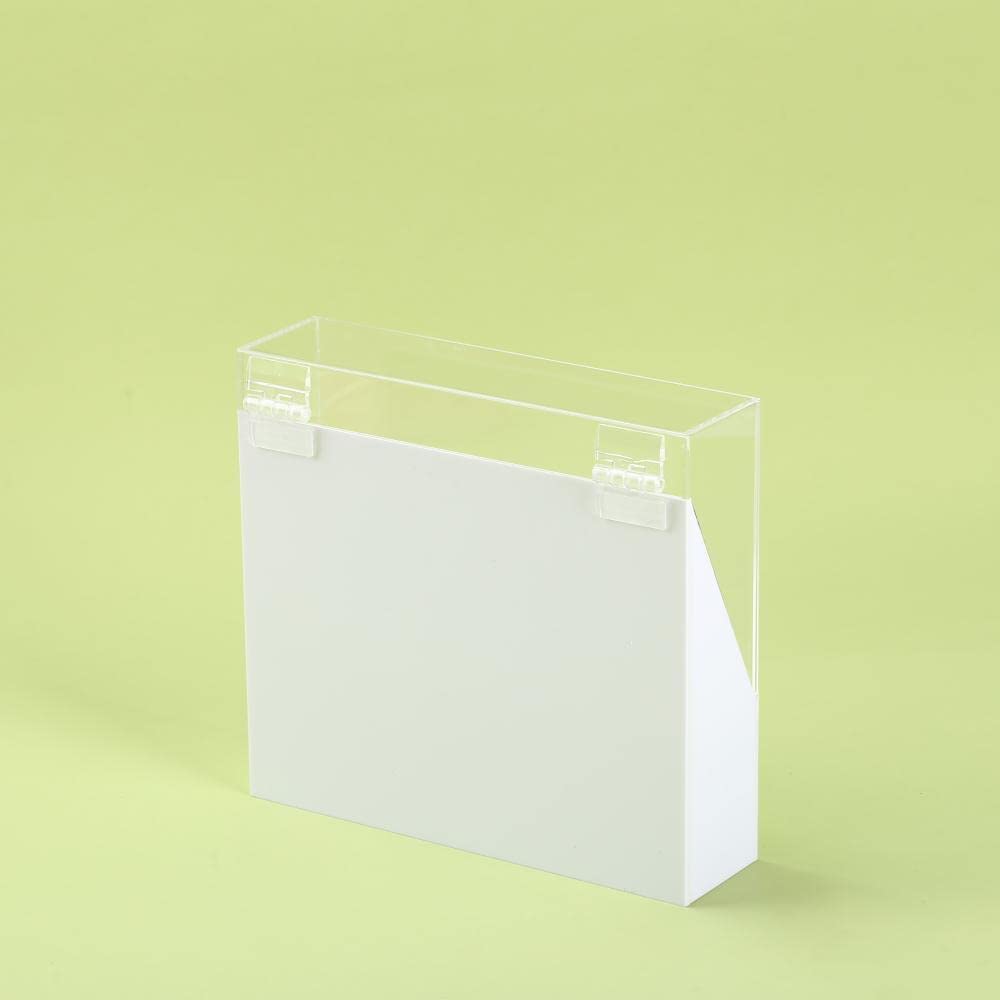 LIXIMMAZN Dust-proof 8 Holes Tweezers Holder, Eyelash Extensions Supplies Acrylic Display, Acrylic Rack Storage Eyelash Extension Tools with Dust