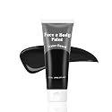 Black Face Body Paint,Water Based Cream Face Paint Halloween Makeup,Black Face Paint For Adult Carnival Cosplay Halloween SFX Skull Joker Zombie