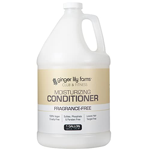 Ginger Lily Farms Club & Fitness Moisturizing Conditioner for Dry Hair, 100% Vegan & Cruelty-Free, Fragrance Free, 1 Gallon (128 fl oz) Refill Beauty and Personal Care Ginger Lily Farms Default Title
