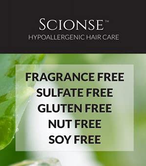 SCIONSE 4Frizz Hypoallergenic Frizz Control Mist, Fragrance Free, unscented