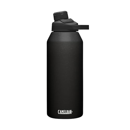 CamelBak Chute Mag 40oz Vacuum Insulated Stainless Steel Water Bottle, Black