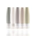 TSA Certified Portable Silicone Travel Bottle Set, Leak Proof Squeezable Silicon Tubes Travel Size Toiletries Containers, Refillable Travel