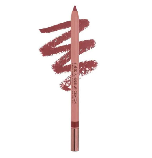 Natasha Denona I Need A Nude Lip Crayon - P7 Renee (Rusty Rose) + Bonus Premium Korean Sheet Masque Beauty & Personal Care Natasha Denona