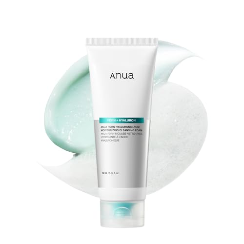 Anua PDRN Hyaluronic Acid Moisturizing Cleansing Foam, Daily Gentle Face Wash for Dry Skin, Salmon DNA Hydrating & Soft Facial Cleanser, Barrier Beauty and Personal Care ANUA Default Title