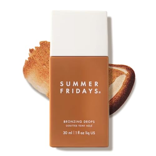 Summer Fridays Bronzing Drops - Hydrating Serum-Like Formula with Hyaluronic Acid - Hybrid-Makeup with Skincare Benefits - Help Support a Healthy Skin