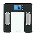 Taylor Digital Glass Body Composition Scale, Bathroom Scale for Body Weight, Measures Body Fat, Body Water, Muscle Mass and BMI, 10-User Recognition…