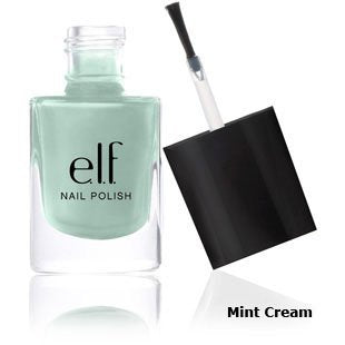 E.l.f. Nail Polish, Mint Cream, 0.34 Fluid Ounce