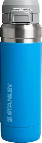 Stanley Quick Flip GO Water Bottle 36 oz | Push Button Lid | Leakproof and Packable for Travel and Sports | Insulated Stainless Steel | BPA-Free…
