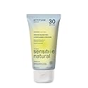 ATTITUDE Mineral Sunscreen for Sensitive Skin, EWG Verified, Broad Spectrum UVA/UVB, Dermatologically Tested, Plant and Mineral-Based Formula, Vegan