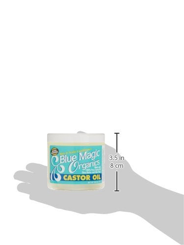 Blue Magic Originals Castor Oil 12 Ounce Jar (354ml) (2 Pack)