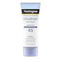 Neutrogena Ultra Sheer Dry-Touch Sunscreen Lotion, Broad Spectrum SPF 45 UVA/UVB Protection, Light, Water Resistant, Non-Comedogenic; Non-Greasy
