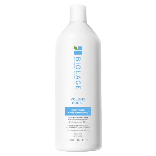 Biolage Volume Boost Conditioner - Weightless Moisture, Shine & Volume, Detangles Fine Hair, Soy Protein & Polymers, Vegan & Paraben-Free, 33.8 Fl Oz Beauty and Personal Care Biolage Default Title