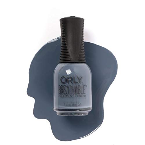 Orly Breathable Nail Color, De-Stressed Denim, 0.6 Fluid Ounce Beauty & Personal Care Orly